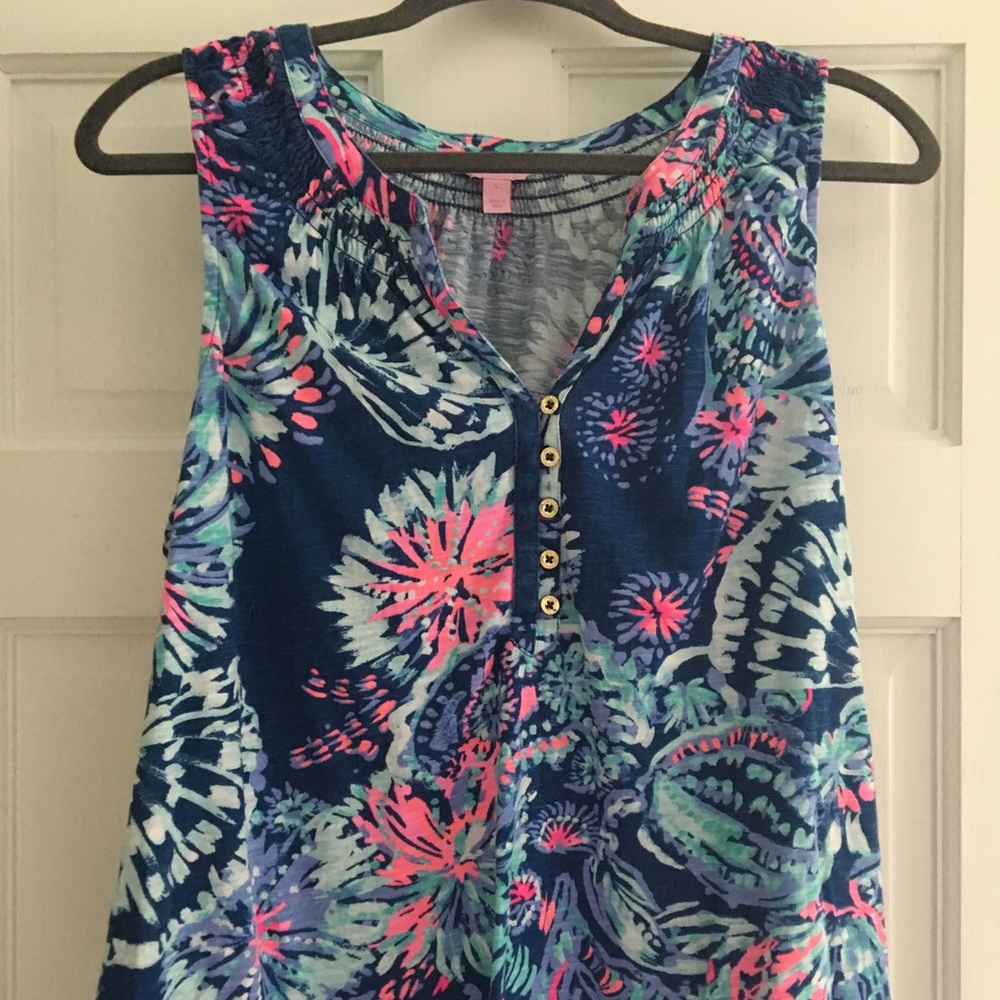 Lilly Pulitzer Essie Top Size Large